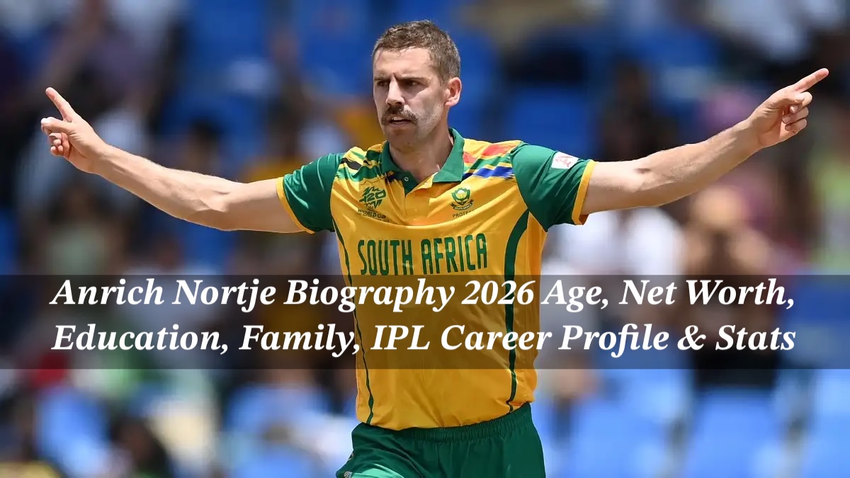 Anrich Nortje Biography