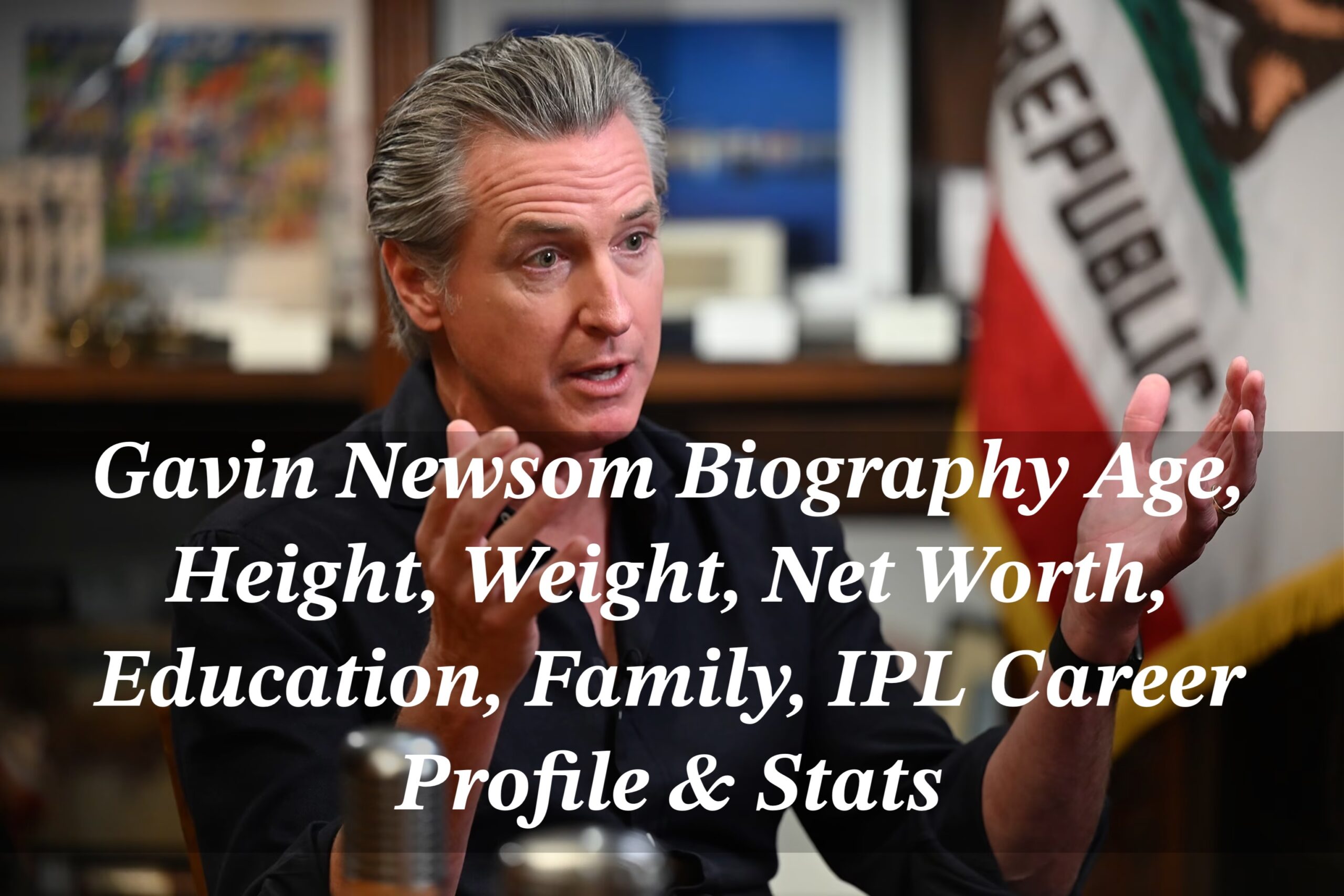 Gavin Newsom Biography