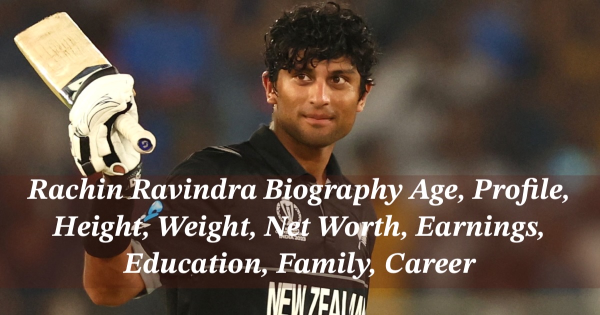 Rachin Ravindra Biography