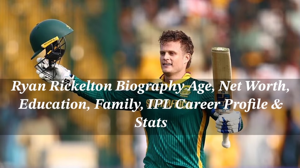 Ryan Rickelton Biography