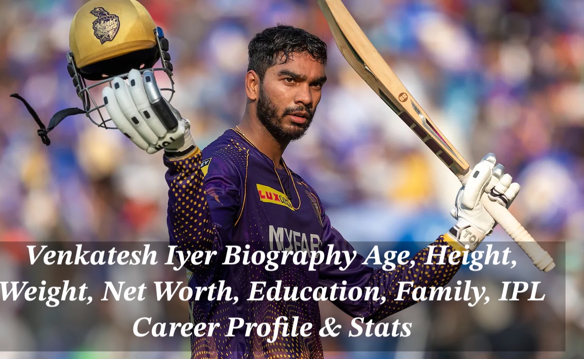 Venkatesh Iyer Biography